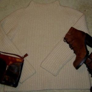 Jones NY Sport classic oversized wool sweater